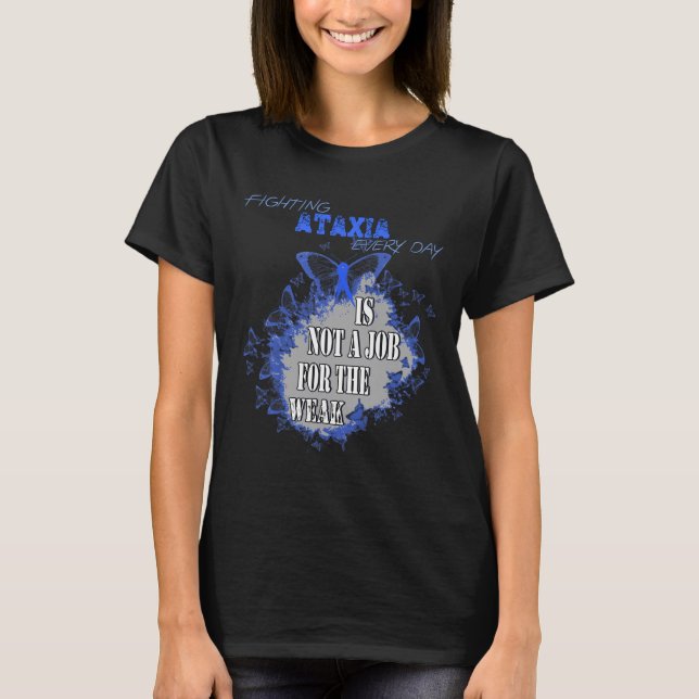 Ataxiamedvetande 1  t shirt (Framsida)