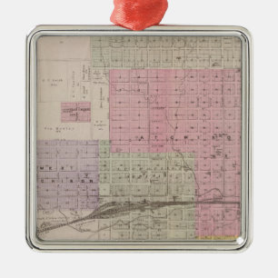 Atchison and vicinity, Kansas Julgransprydnad Metall