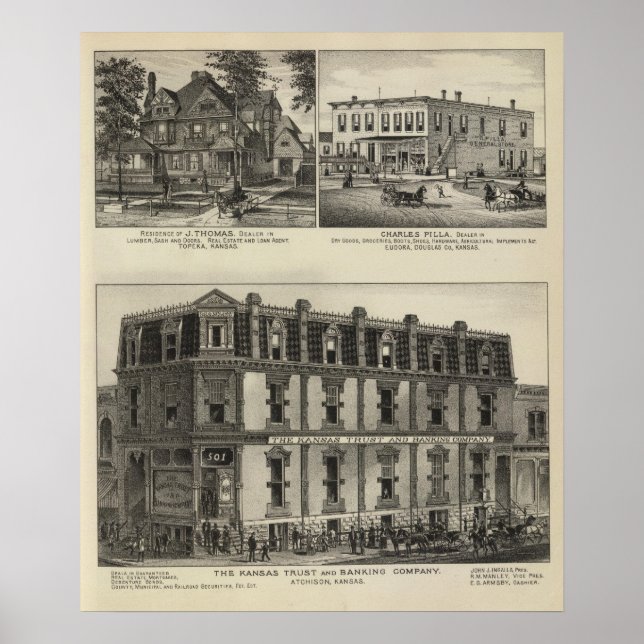 Atchison, Kansas Poster (Framsidan)
