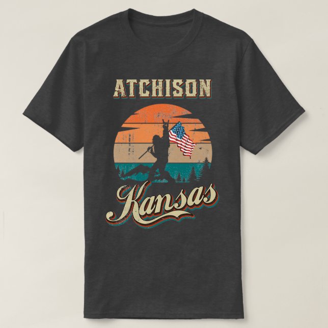 Atchison Kansas T Shirt (Design framsida)