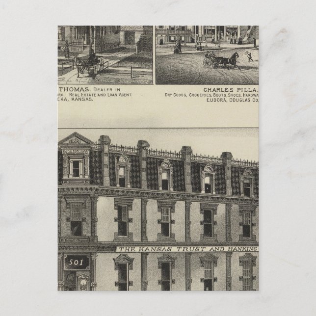 Atchison, Kansas Vykort (Framsida)