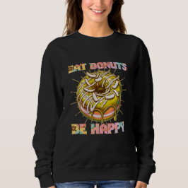 Ätdonen skall vara lycklig t shirt