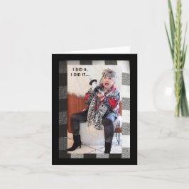 Ate a Pint of Ice Cream Card Kort