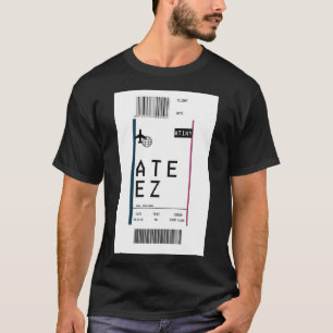 ATEEZ Boarding Pass Samsung Galaxy Soft Fodral T Shirt