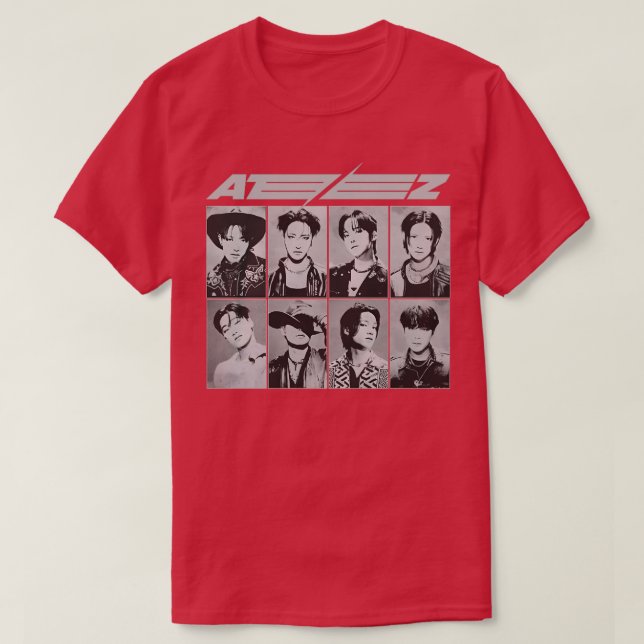 ATEEZ T SHIRT (Design framsida)