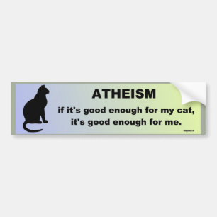 ateism bildekal