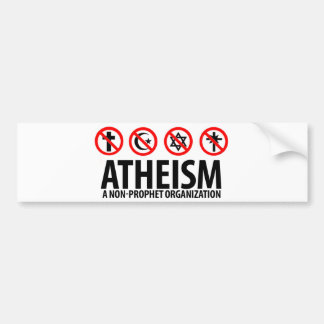 Ateism: EnProfet organisation Bildekal