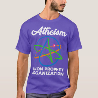 Ateism Lustig Religiösa T Shirt