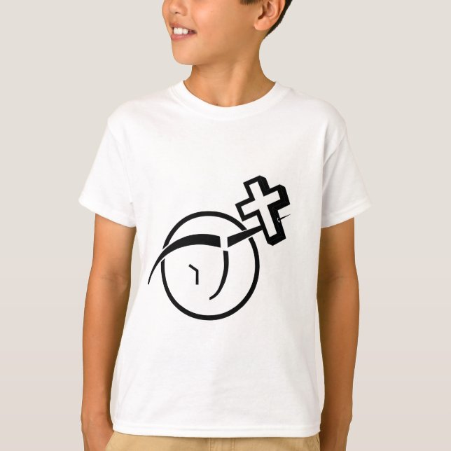 Ateism mot Kor Tee Shirt (Framsida)