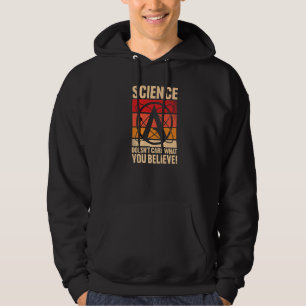 Ateismens symbol Ateist Agnostic Anto Religion Ret Hoodie