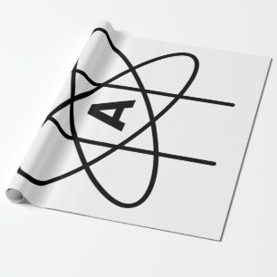 Ateismens symbol (Atom Emblem) Presentpapper