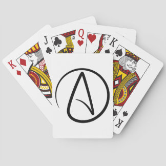 Ateismsymbol - Ateist-tecken Casinokort