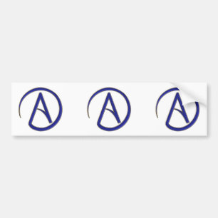 Ateismsymbol Bildekal