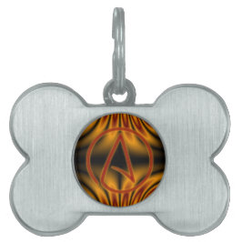 Ateist A ID-bricka Husdjur