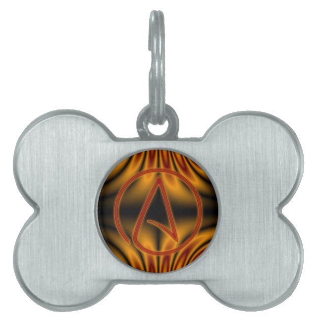 Ateist A ID-bricka Husdjur (Framsidan)