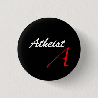 Ateist Button Badge Knapp