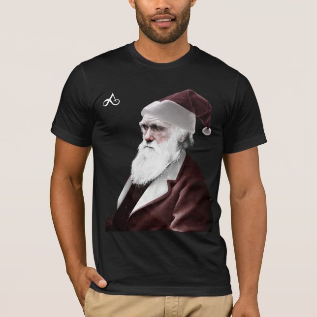 Ateist - Darwin jul som jultomten Tröja (Framsida)