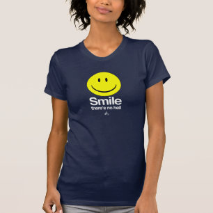 Ateist - leendet där är inget helvete t-shirt