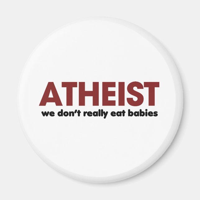 Ateist Magnet (Framsidan)