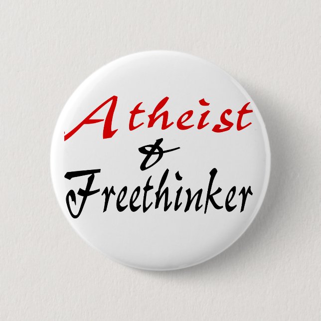 Ateist och Freetinker Knapp (Framsida)