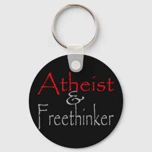 Ateist och Freetinker Nyckelring
