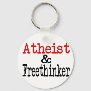 Ateist och Freetinker Nyckelring