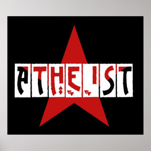 Ateist Star Poster