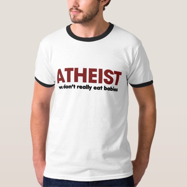 Ateist Tee Shirt (Framsida)