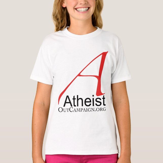 Ateist ut Kampanj T-shirt (Framsida)