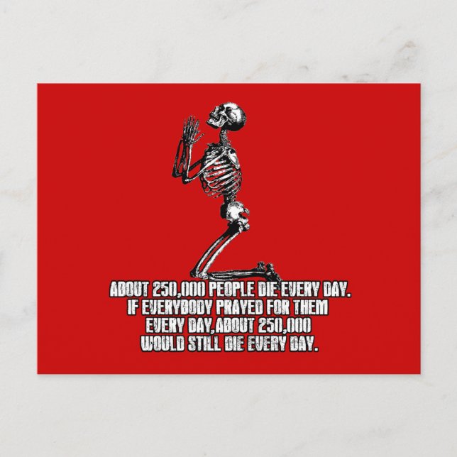 Ateist Vykort (Framsida)