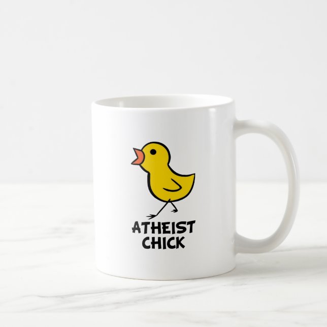 Ateistchickmugg Kaffemugg (Höger)