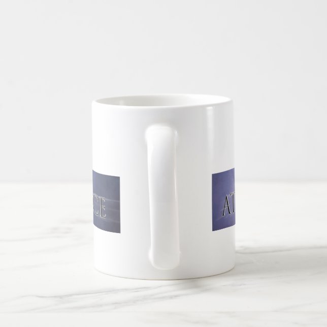 Ateisten erfar den officiella muggen kaffemugg (Handtag)