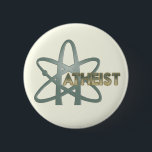 Ateisten (officiellt amerikanateistsymbol) klämmer knapp<br><div class="desc">Att använda det officiella amerikansymbolet för ateism som erbjuden upp av amerikanateister är basen för denna design. De ord"ateist" något att säga det öppet. 

 Bakgrundsfärgen kan ändras! Att skräddarsy > redigerar > går bakgrund</div>