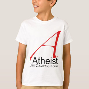 Ateisten ut delta i en kampanj tee shirt