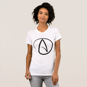 Ateistisk symbol - Ateistiskt tecken T Shirt
