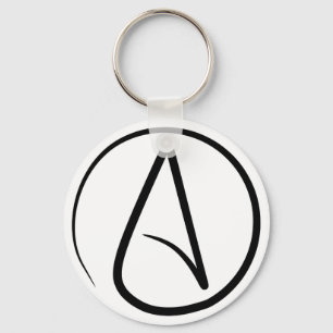 Ateistisk symbol nyckelring