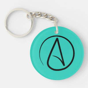 Ateistisk symbol: svart på verdigris
