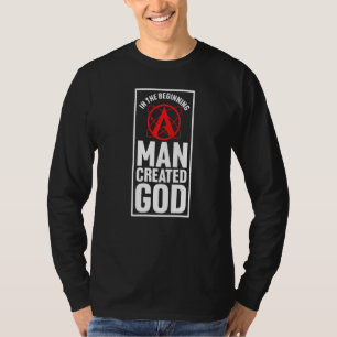 Ateistisk teism - symbol för agnostisk antireligiö t shirt