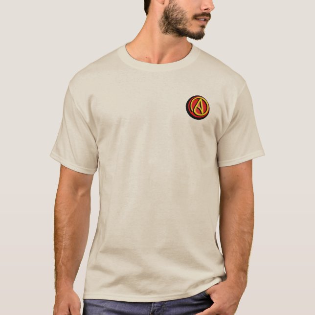 Ateistlogotyp Tee (Framsida)