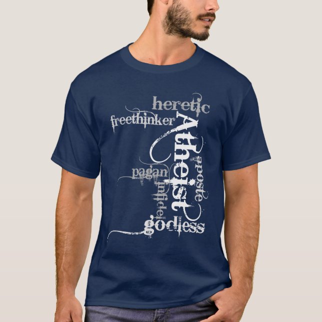 ateistordmoln tee shirt (Framsida)