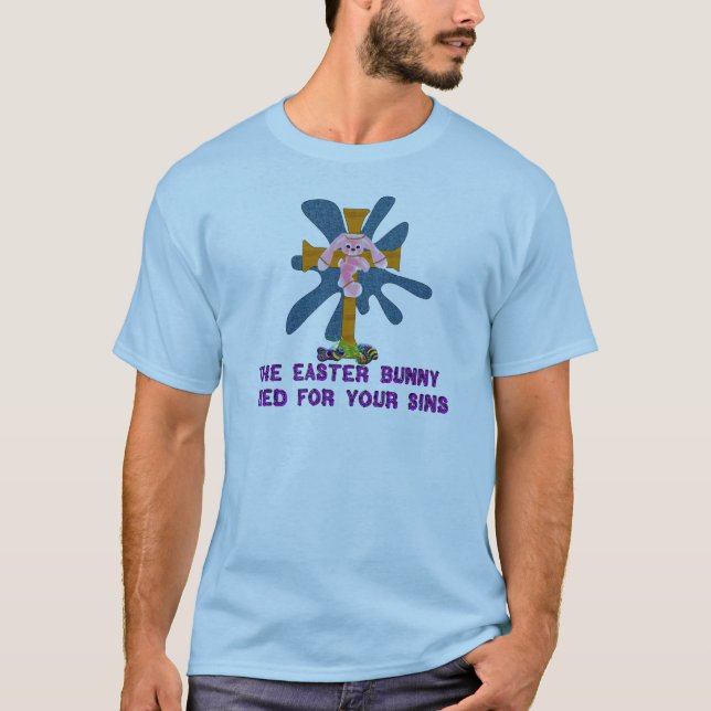 Ateistpåskhare Tee (Framsida)