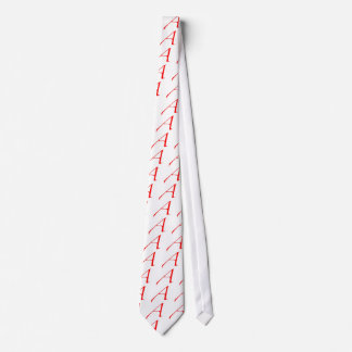 Ateistsymbol (rött A) Slips