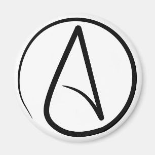 Ateistsymbolmagnet Magnet