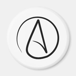Ateistsymbolmagnet Magnet