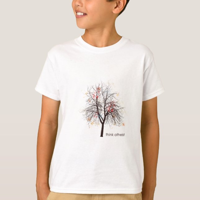 Ateistträd T Shirt (Framsida)