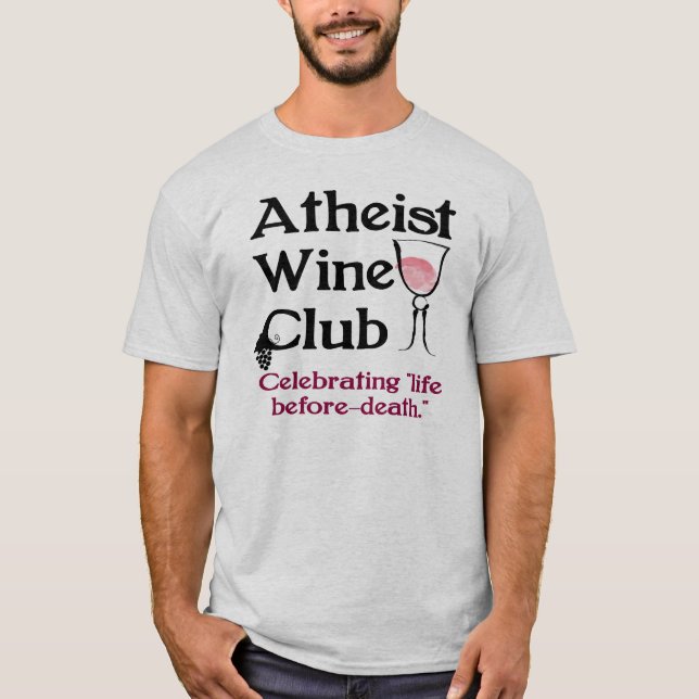 Ateistvinklubb Tee Shirt (Framsida)