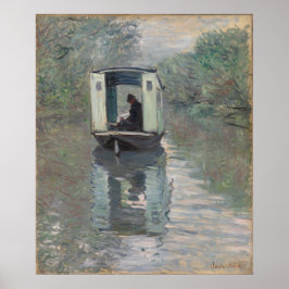 Ateljéebåten (Le Bateau-atelier) | Claude Monet Poster