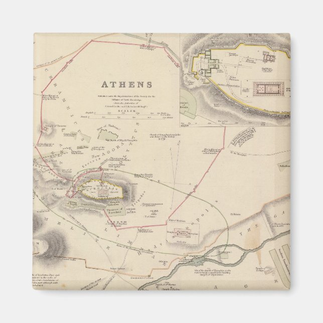 Aten, Akropolis Magnet (Framsidan)