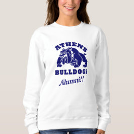 Aten Bullhund Alumni Kvinnors sötskjorta T Shirt