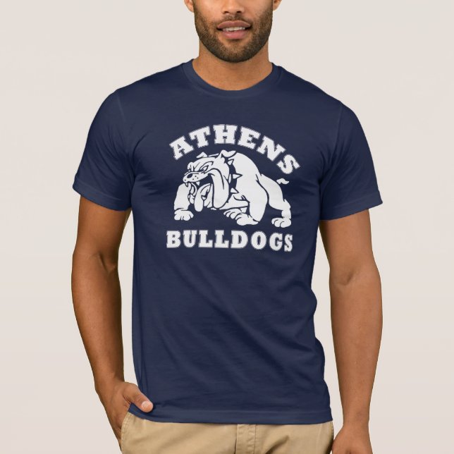 Aten Bullhund t-shirt (Framsida)